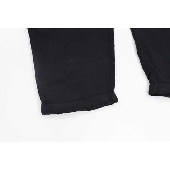 Love Tree Women's Black Tencel Sleeveless Jumpsuit Size L NWT NEW Tie Waist - Picture 12 of 13